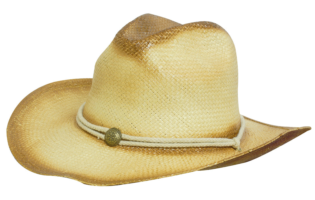Sprayed Cowboy Straw Hat Sprayed Cowboy Straw Hat HEADWEAR STOCKISTS Faster Workwear and Design