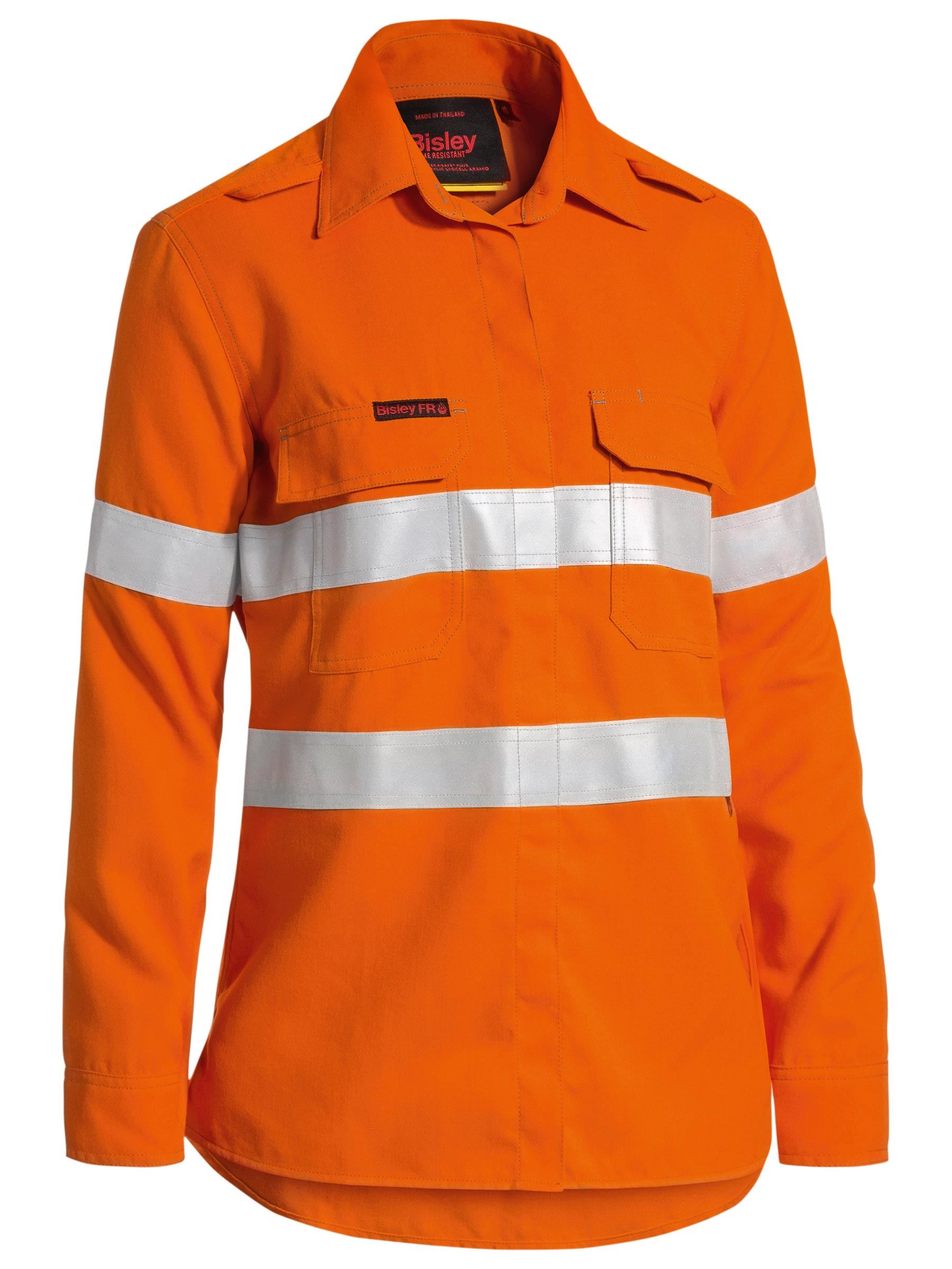 TenCate Tecasafe® Plus 580 Taped Hi Vis Lightweight FR Coverall main image 1