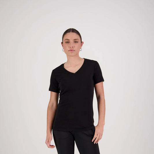 V-Neck Tee - Womens V-Neck Tee - Womens Cloke Faster Workwear and Design