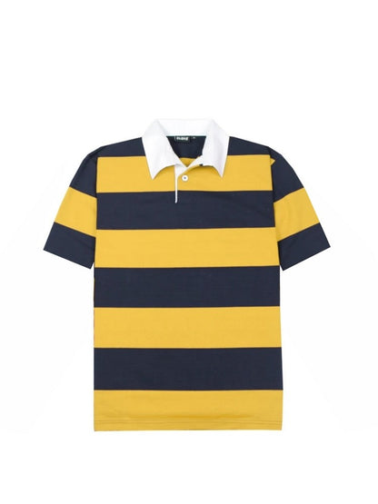 Short-Sleeved Striped Rugby Jersey Short-Sleeved Striped Rugby Jersey Cloke Faster Workwear and Design