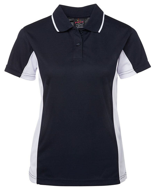 PODIUM LADIES C/TRAST POLO PODIUM LADIES C/TRAST POLO Podium Faster Workwear and Design