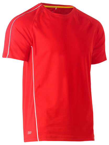 Cool Mesh Tee with Reflective Piping Cool Mesh Tee with Reflective Piping Bisley Workwear Faster Workwear and Design