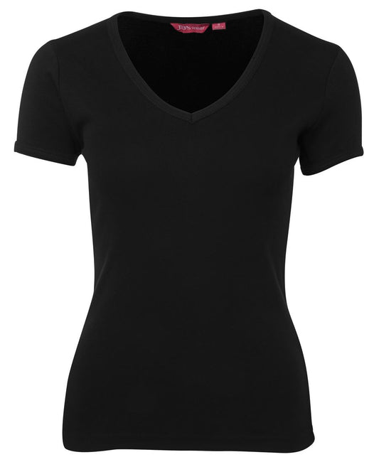 JB's LADIES V NECK TEE JB's LADIES V NECK TEE JB's wear Faster Workwear and Design