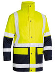 Bisley 5 IN 1 RAIN JACKET BK6975 - Premium Hi Vis Jacket HI VIS VEST COMBO from - Just $149.95! Shop now at Faster Workwear and Design