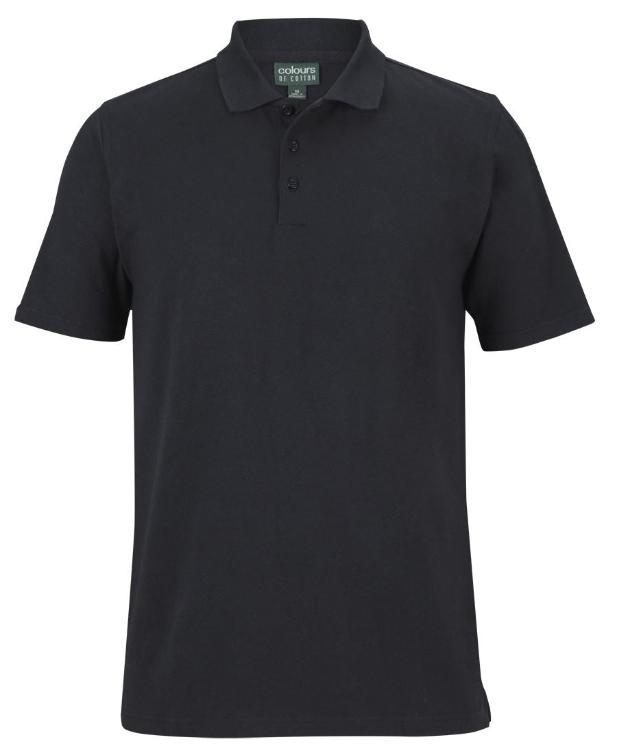 C of C COTTON S/S STRETCH POLO C of C COTTON S/S STRETCH POLO Colours of Cotton Faster Workwear and Design