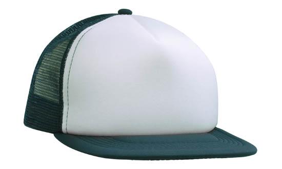 Flat Peak Trucker Mesh Cap Flat Peak Trucker Mesh Cap HEADWEAR STOCKISTS Faster Workwear and Design