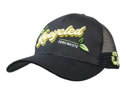 Recycled Polyester/Mesh Cap Recycled Polyester/Mesh Cap HEADWEAR STOCKISTS Faster Workwear and Design