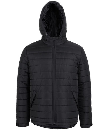 JB's HOODED PUFFER JACKET JB's HOODED PUFFER JACKET JB's wear Faster Workwear and Design