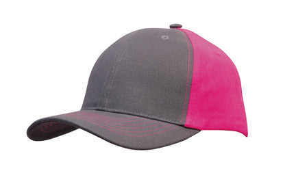 Brushed Heavy Cotton Two-Tone Cap Brushed Heavy Cotton Two-Tone Cap HEADWEAR STOCKISTS Faster Workwear and Design