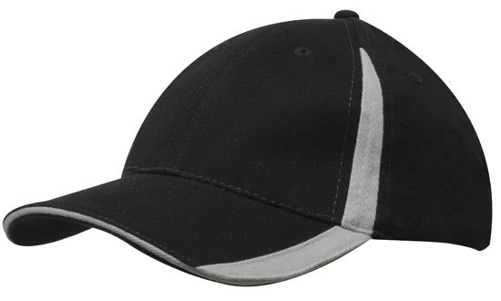 Brushed Heavy Cotton Cap with Inserts on the Peak & Crown Brushed Heavy Cotton Cap with Inserts on the Peak & Crown HEADWEAR STOCKISTS Faster Workwear and Design