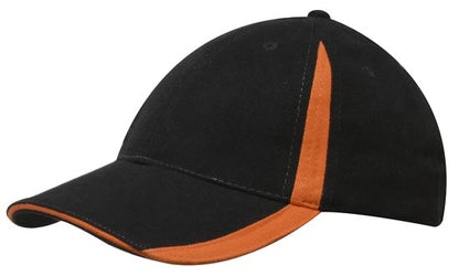 Brushed Heavy Cotton Cap with Inserts on the Peak & Crown Brushed Heavy Cotton Cap with Inserts on the Peak & Crown HEADWEAR STOCKISTS Faster Workwear and Design