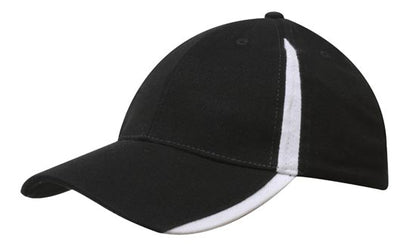 Brushed Heavy Cotton Cap with Inserts on the Peak & Crown Brushed Heavy Cotton Cap with Inserts on the Peak & Crown HEADWEAR STOCKISTS Faster Workwear and Design