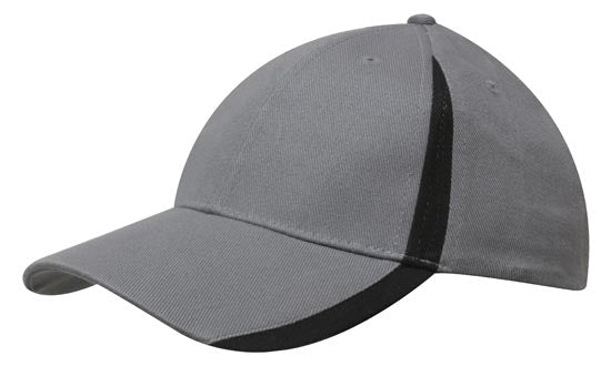 Brushed Heavy Cotton Cap with Inserts on the Peak & Crown Brushed Heavy Cotton Cap with Inserts on the Peak & Crown HEADWEAR STOCKISTS Faster Workwear and Design