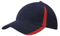 Brushed Heavy Cotton Cap with Inserts on the Peak & Crown Brushed Heavy Cotton Cap with Inserts on the Peak & Crown HEADWEAR STOCKISTS Faster Workwear and Design