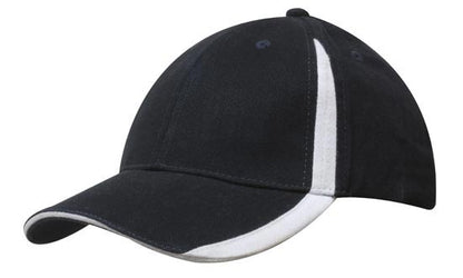 Brushed Heavy Cotton Cap with Inserts on the Peak & Crown Brushed Heavy Cotton Cap with Inserts on the Peak & Crown HEADWEAR STOCKISTS Faster Workwear and Design