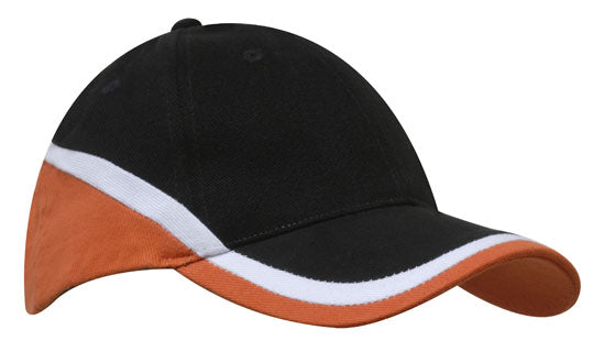 Brushed Heavy Cotton Tri-Coloured Cap Brushed Heavy Cotton Tri-Coloured Cap HEADWEAR STOCKISTS Faster Workwear and Design