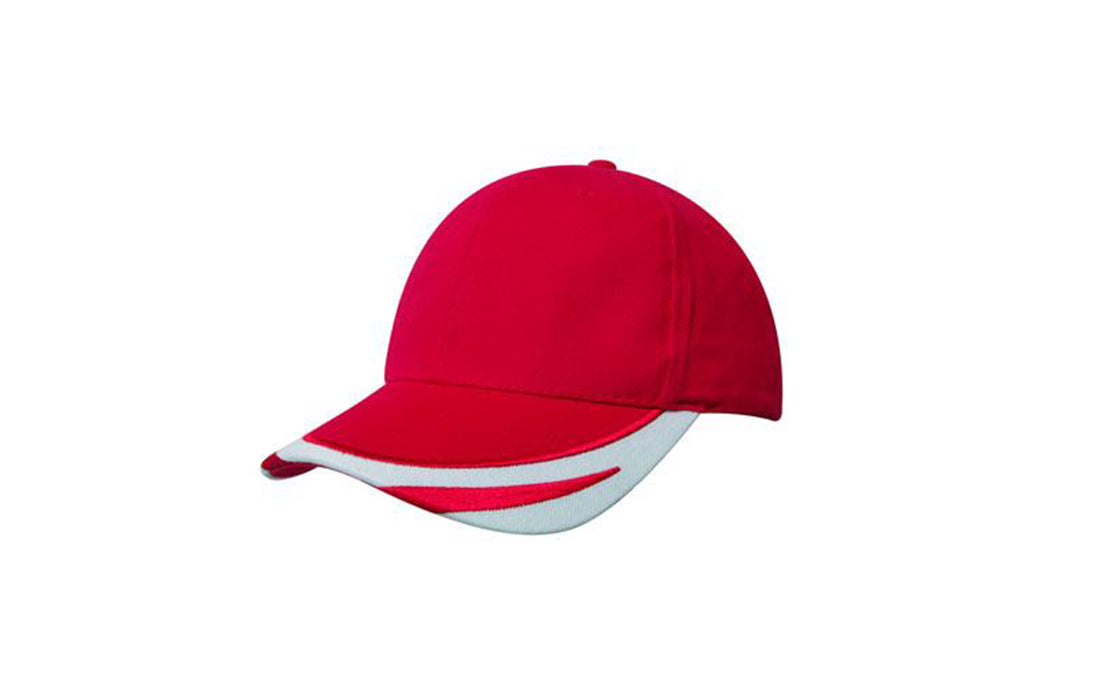 Brushed Heavy Cotton Cap with Peak Trim Embroidered Brushed Heavy Cotton Cap with Peak Trim Embroidered HEADWEAR STOCKISTS Faster Workwear and Design