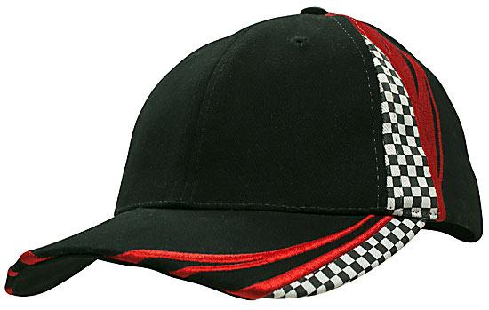 Brushed Heavy Cotton Cap with Embroidery & Printed Checks Brushed Heavy Cotton Cap with Embroidery & Printed Checks HEADWEAR STOCKISTS Faster Workwear and Design