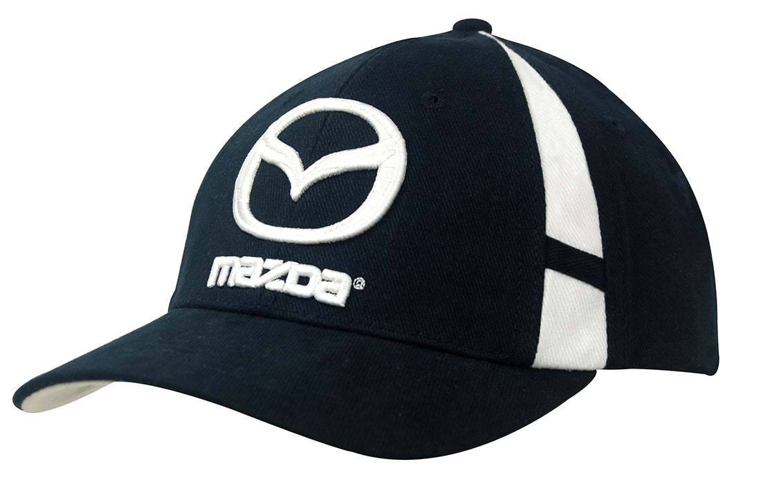 Brushed Heavy Cotton Cap with Crown Inserts & Contrasting Peak Under & Strap Brushed Heavy Cotton Cap with Crown Inserts & Contrasting Peak Under & Strap HEADWEAR STOCKISTS Faster Workwear and Design
