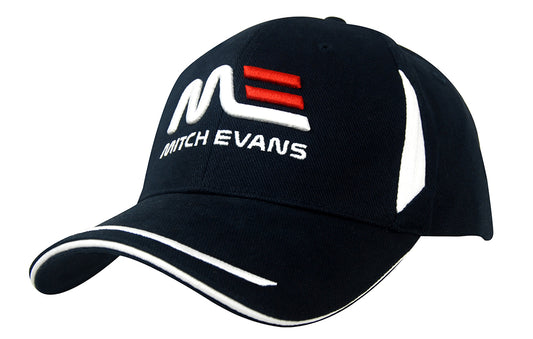 Brushed Heavy Cotton Cap with Crown Inserts, Peak Trim & Sandwich Brushed Heavy Cotton Cap with Crown Inserts, Peak Trim & Sandwich HEADWEAR STOCKISTS Faster Workwear and Design