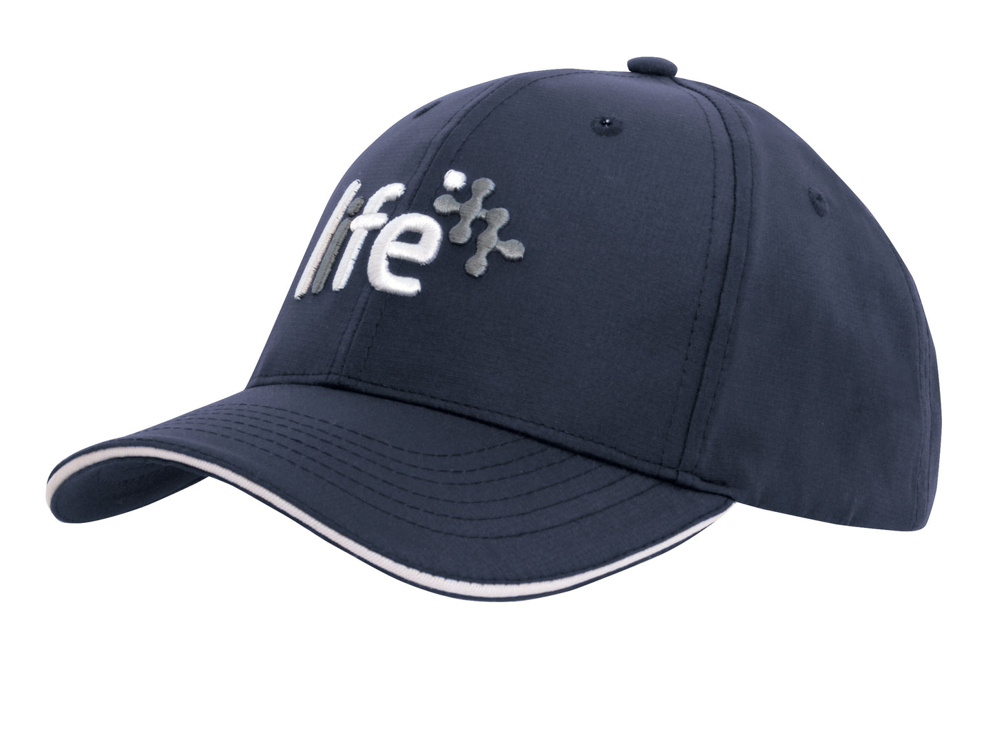 Ripstop Sports Cap with Sandwich Peak Trim Ripstop Sports Cap with Sandwich Peak Trim HEADWEAR STOCKISTS Faster Workwear and Design