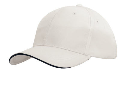 Ripstop Sports Cap with Sandwich Peak Trim Ripstop Sports Cap with Sandwich Peak Trim HEADWEAR STOCKISTS Faster Workwear and Design