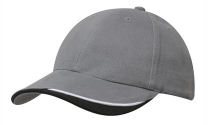 Brushed Heavy Cotton Cap with Indented Peak Brushed Heavy Cotton Cap with Indented Peak HEADWEAR STOCKISTS Faster Workwear and Design