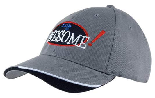 Brushed Heavy Cotton Cap with Indented Peak Brushed Heavy Cotton Cap with Indented Peak HEADWEAR STOCKISTS Faster Workwear and Design