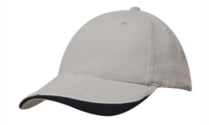 Brushed Heavy Cotton Cap with Indented Peak Brushed Heavy Cotton Cap with Indented Peak HEADWEAR STOCKISTS Faster Workwear and Design