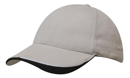 Brushed Heavy Cotton Cap with Indented Peak Brushed Heavy Cotton Cap with Indented Peak HEADWEAR STOCKISTS Faster Workwear and Design