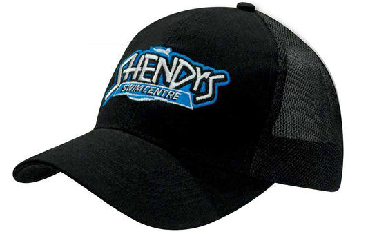 Brushed Cotton Cap with Mesh Back Brushed Cotton Cap with Mesh Back HEADWEAR STOCKISTS Faster Workwear and Design