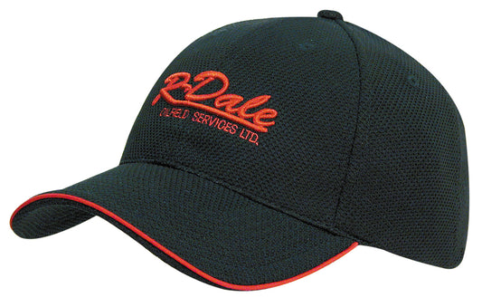 Double Pique Mesh Cap with Open Sandwich Double Pique Mesh Cap with Open Sandwich HEADWEAR STOCKISTS Faster Workwear and Design