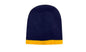 Roll Down Two Tone Acrylic Beanie Roll Down Two Tone Acrylic Beanie HEADWEAR STOCKISTS Faster Workwear and Design