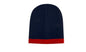 Roll Down Two Tone Acrylic Beanie Roll Down Two Tone Acrylic Beanie HEADWEAR STOCKISTS Faster Workwear and Design