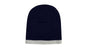 Roll Down Two Tone Acrylic Beanie Roll Down Two Tone Acrylic Beanie HEADWEAR STOCKISTS Faster Workwear and Design