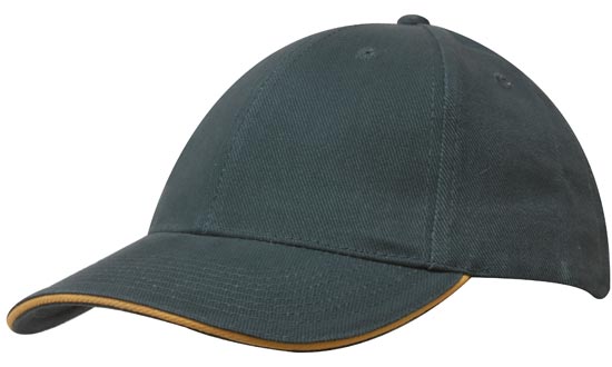 Brushed Heavy Cotton Cap with Sandwich Trim Brushed Heavy Cotton Cap with Sandwich Trim HEADWEAR STOCKISTS Faster Workwear and Design