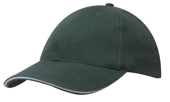 Brushed Heavy Cotton Cap with Sandwich Trim Brushed Heavy Cotton Cap with Sandwich Trim HEADWEAR STOCKISTS Faster Workwear and Design