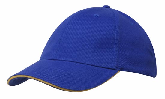 Brushed Heavy Cotton Cap with Sandwich Trim Brushed Heavy Cotton Cap with Sandwich Trim HEADWEAR STOCKISTS Faster Workwear and Design