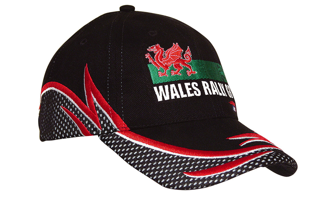 Brushed Heavy Cotton Cap with Mesh covered reflective trim Brushed Heavy Cotton Cap with Mesh covered reflective trim HEADWEAR STOCKISTS Faster Workwear and Design