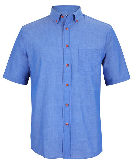 JB's S/S INDIGO CHAMBRAY SHIRT JB's S/S INDIGO CHAMBRAY SHIRT JB's wear Faster Workwear and Design