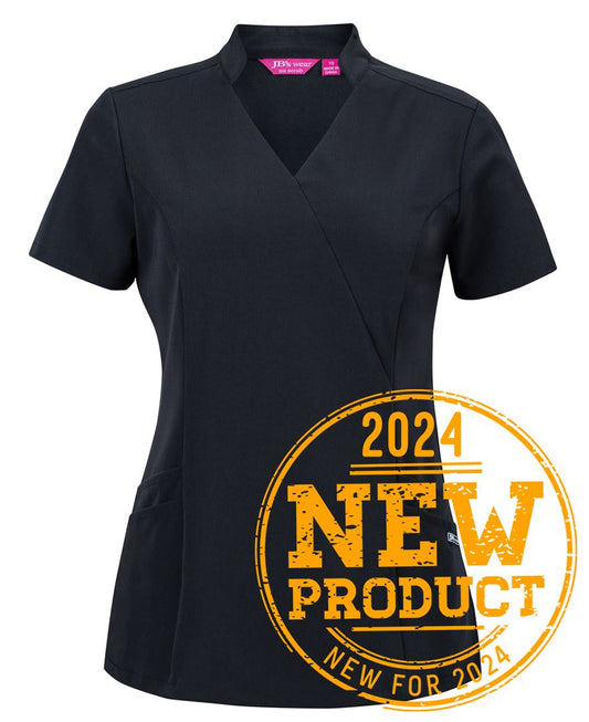 JB's LADIES NU MANDARIN COLLAR SCRUB TOP JB's LADIES NU MANDARIN COLLAR SCRUB TOP JB's wear Faster Workwear and Design