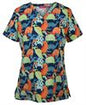 JB's LADIES SCRUB TOP PRINTED CAT JB's LADIES SCRUB TOP PRINTED CAT JB's wear Faster Workwear and Design