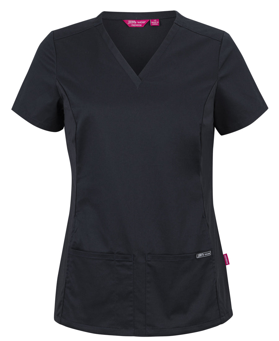 JB's LADIES PREMIUM STRETCH PANEL SCRUB TOP JB's LADIES PREMIUM STRETCH PANEL SCRUB TOP JB's wear Faster Workwear and Design