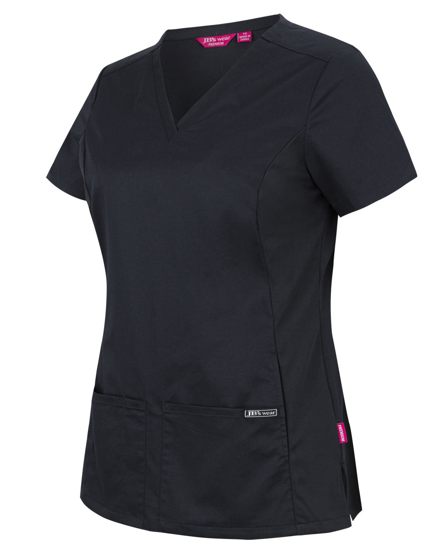 JB's LADIES PREMIUM STRETCH PANEL SCRUB TOP JB's LADIES PREMIUM STRETCH PANEL SCRUB TOP JB's wear Faster Workwear and Design