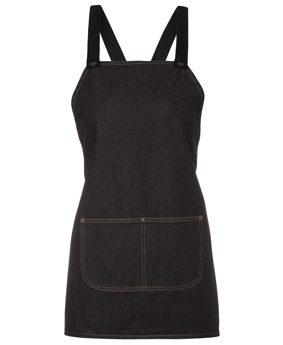 JB's CROSS BACK 65x71 BIB DENIM APRON (WITHOUT STRAP) JB's CROSS BACK 65x71 BIB DENIM APRON (WITHOUT STRAP) JB's wear Faster Workwear and Design