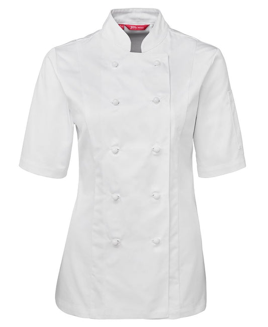 JB's LADIES S/S CHEF'S JACKET JB's LADIES S/S CHEF'S JACKET JB's wear Faster Workwear and Design