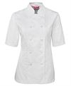 JB's LADIES S/S CHEF'S JACKET JB's LADIES S/S CHEF'S JACKET JB's wear Faster Workwear and Design