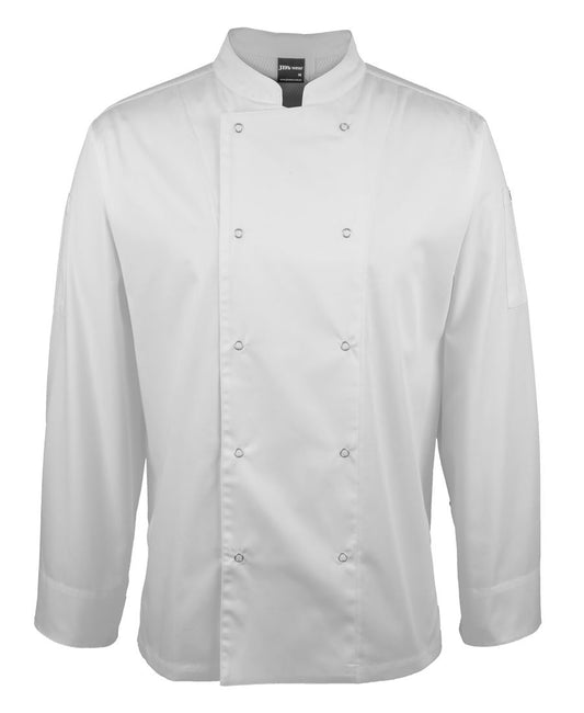 JB's L/S SNAP BUTTON CHEFS JACKET JB's L/S SNAP BUTTON CHEFS JACKET JB's wear Faster Workwear and Design