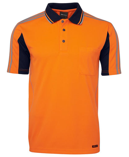 JB's HV 4602.1 S/S ARM TAPE POLO JB's HV 4602.1 S/S ARM TAPE POLO JB's wear Faster Workwear and Design