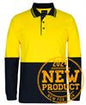 JB's HV L/S COTTON POLO JB's HV L/S COTTON POLO JB's wear Faster Workwear and Design